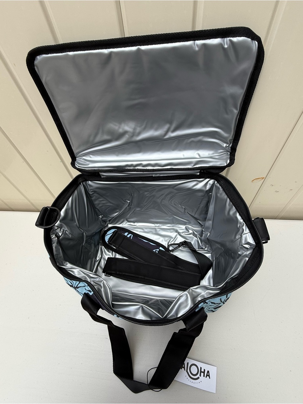 NWT Aloha Collection Kalo Icy Blue Packable Cooler SOLD OUT - Picture 8 of 8